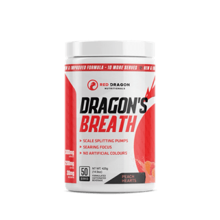 Sydney Health & Nutrition PRE WORKOUT Peach Hearts Dragon's Breath