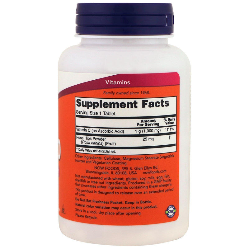 Now Foods VITAMINS Now Foods, C-1000, 100 Tablets