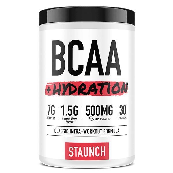 Staunch AMINO ACIDS 30Servings / White Grape Staunch BCAA + Hydration