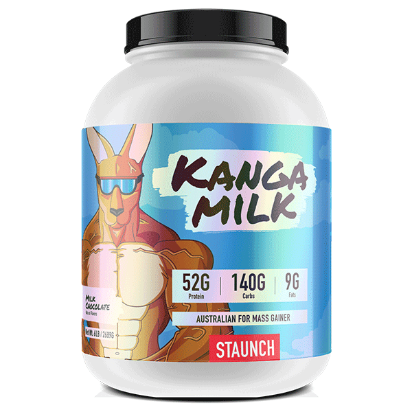 Staunch PROTEIN Milk Chocolate Staunch Mass Gainer Kanga Milk 6lb