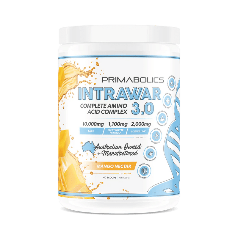 Sydney Health & Nutrition AMINO ACIDS Mango Nectar Primabolics Intrawar 3.0 Premium Intraworkout Formula