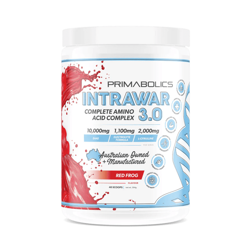 Sydney Health & Nutrition AMINO ACIDS Red Frog Primabolics Intrawar 3.0 Premium Intraworkout Formula
